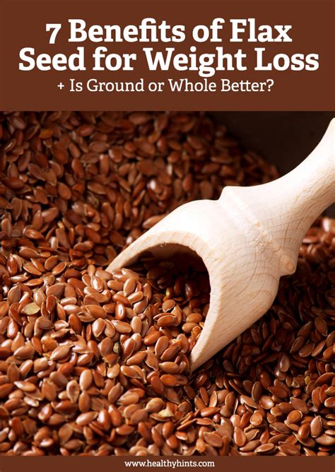 flaxseed oil weight loss